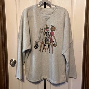 Oversized Halloween sweatshirt